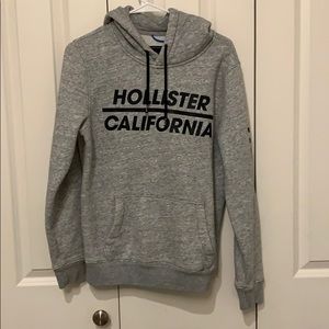 Hollister gray hoodie